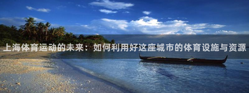 MK体育官方正版app娱乐网站：上海体育运动的未来：如何利用